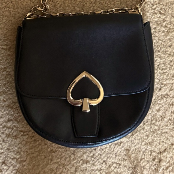 NEW Kate Spade Cross Body Black Leather Purse - Picture 5 of 5